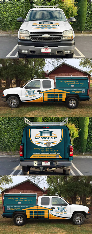 Car Wrap Design by ANGGI MAULANA PRAKOSO for My Door Guy Pro Ltd. | Design #35222975