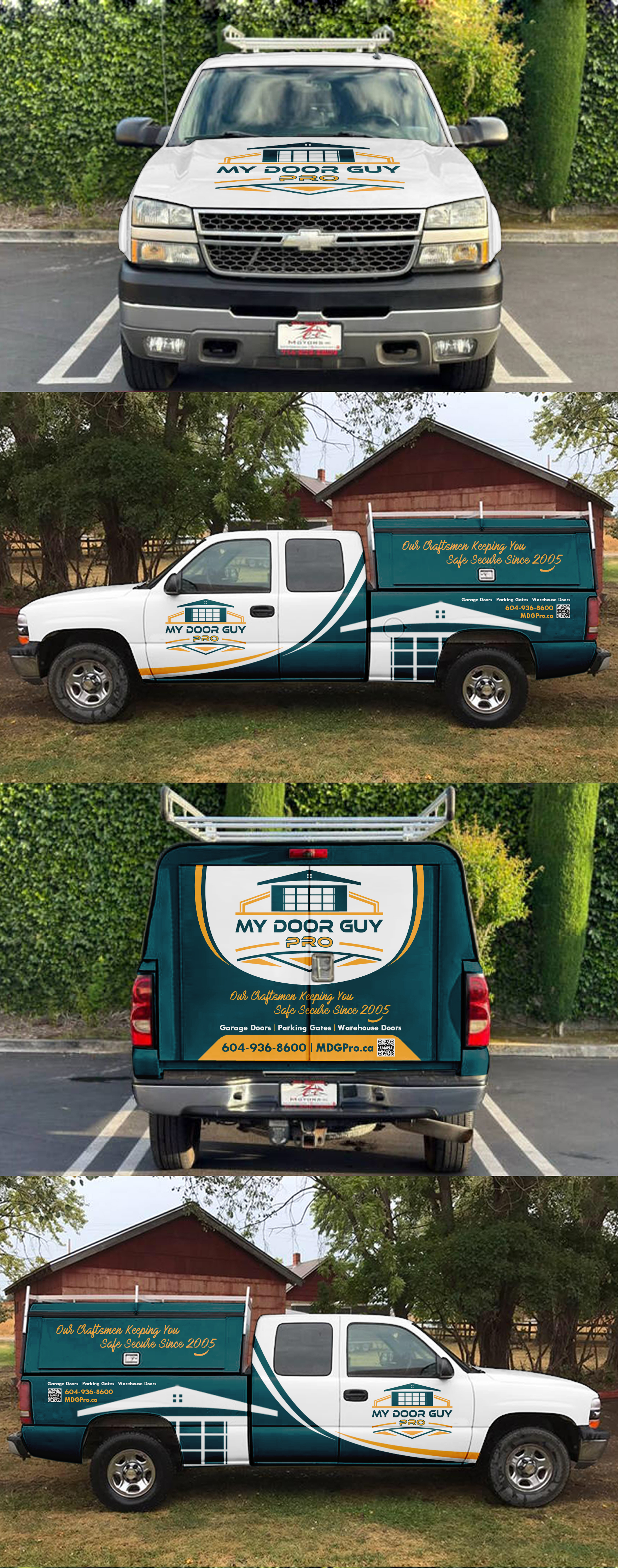 Diseño de Rotulación de Vehículo por ANGGI MAULANA PRAKOSO para My Door Guy Pro Ltd. | Diseño #35222982