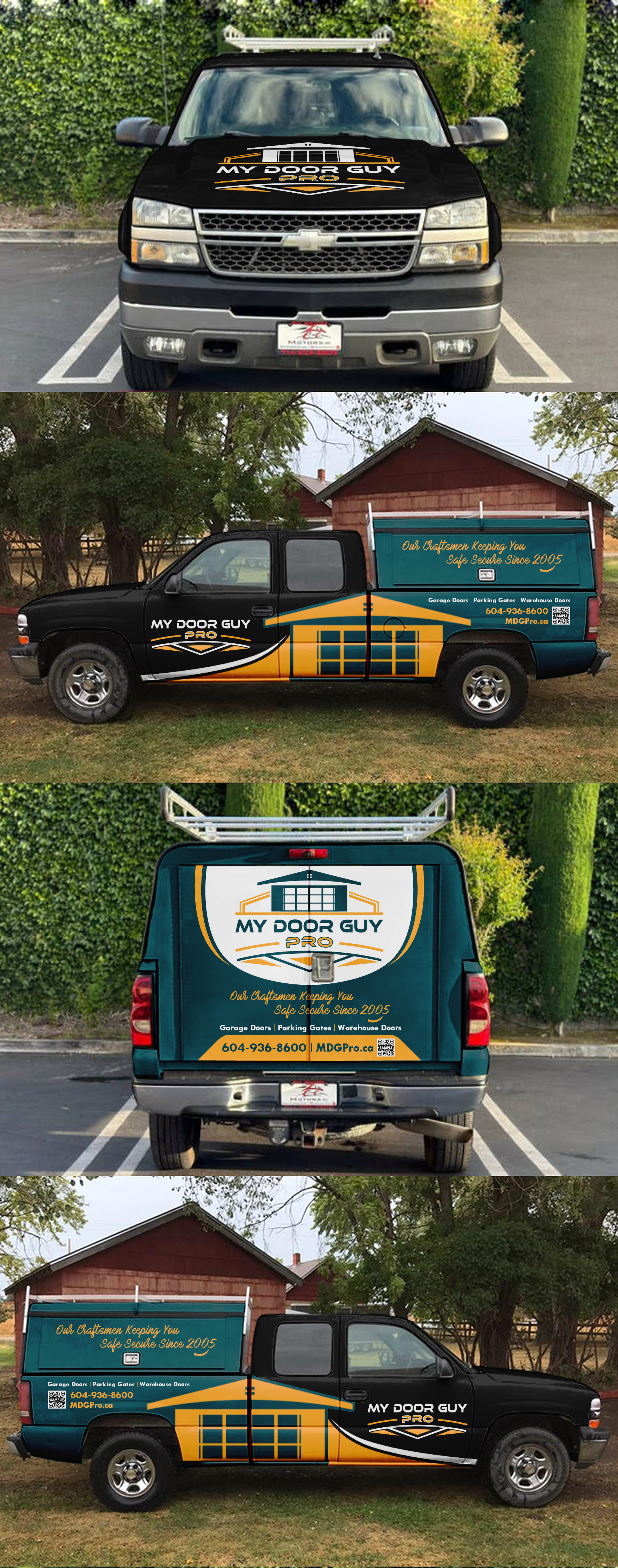 Diseño de Rotulación de Vehículo por ANGGI MAULANA PRAKOSO para My Door Guy Pro Ltd. | Diseño #35222987