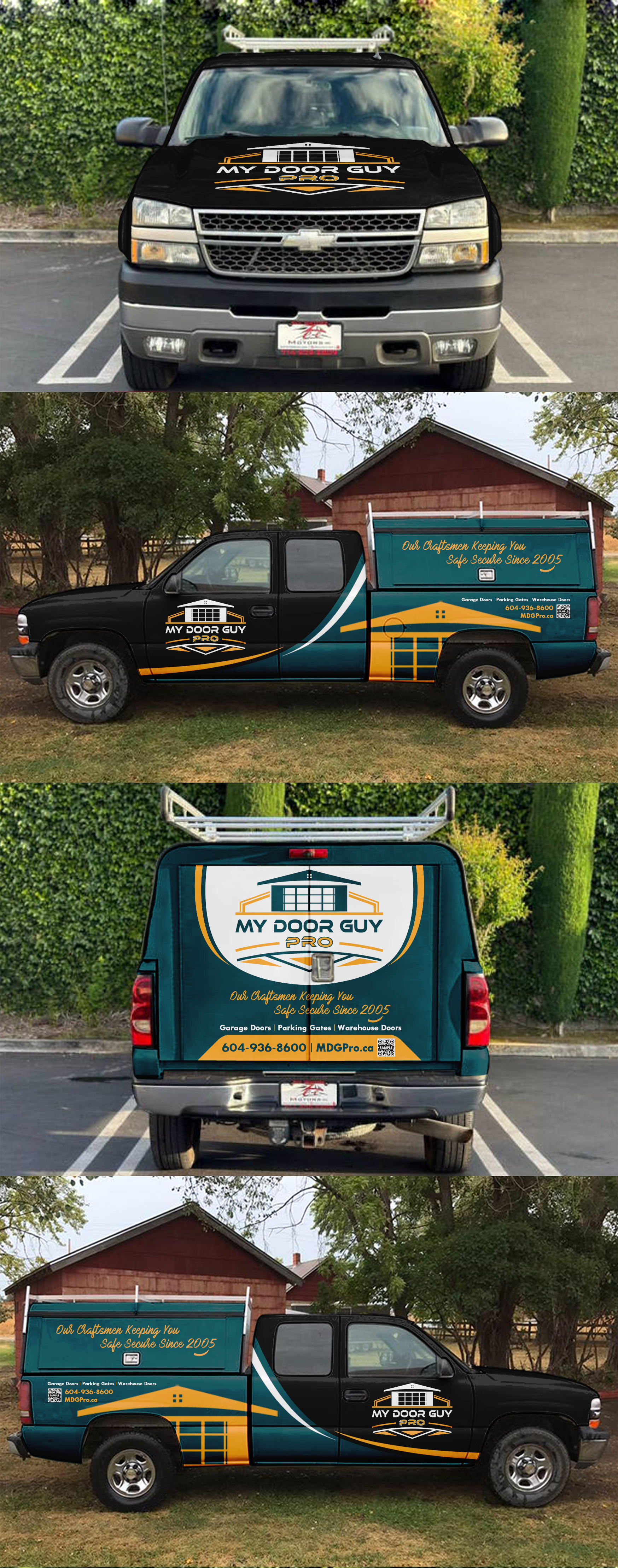 Diseño de Rotulación de Vehículo por ANGGI MAULANA PRAKOSO para My Door Guy Pro Ltd. | Diseño #35222988