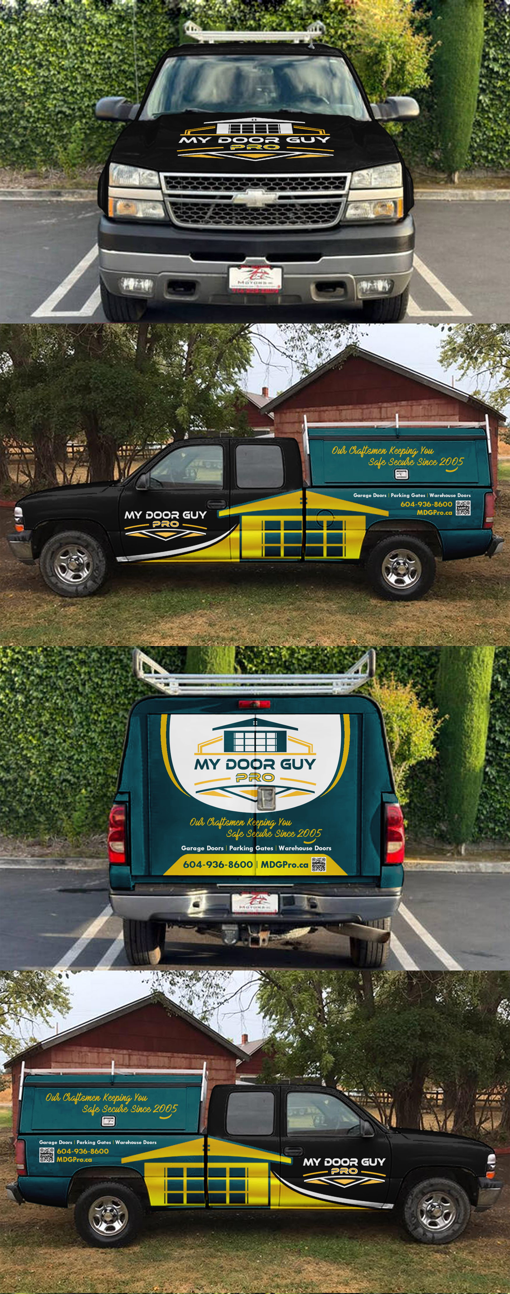 Diseño de Rotulación de Vehículo por ANGGI MAULANA PRAKOSO para My Door Guy Pro Ltd. | Diseño #35252149