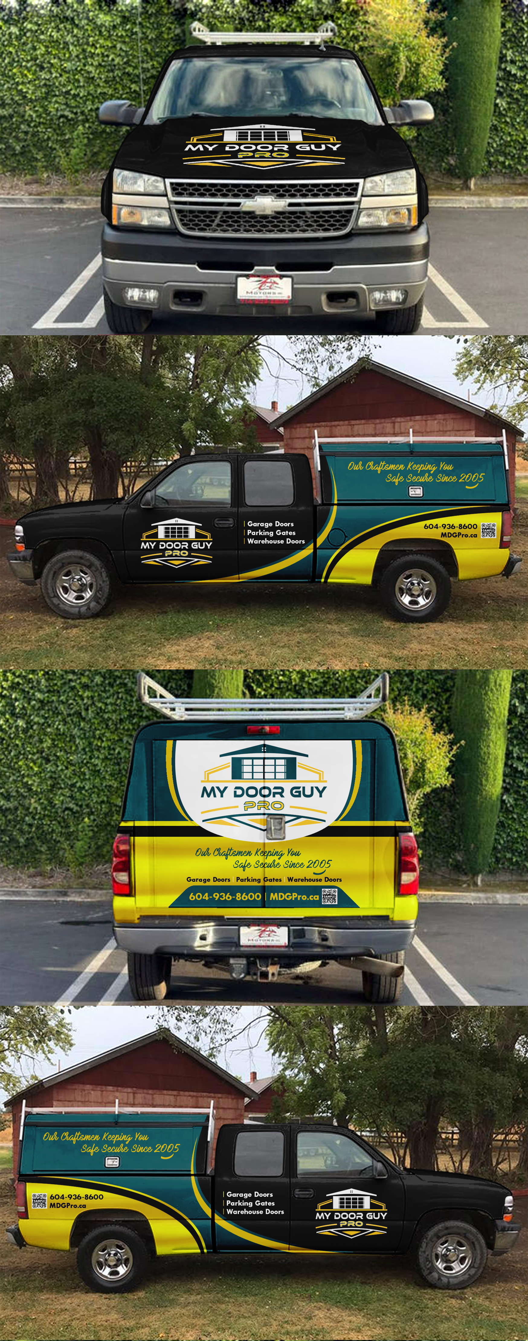 Diseño de Rotulación de Vehículo por ANGGI MAULANA PRAKOSO para My Door Guy Pro Ltd. | Diseño #35265999