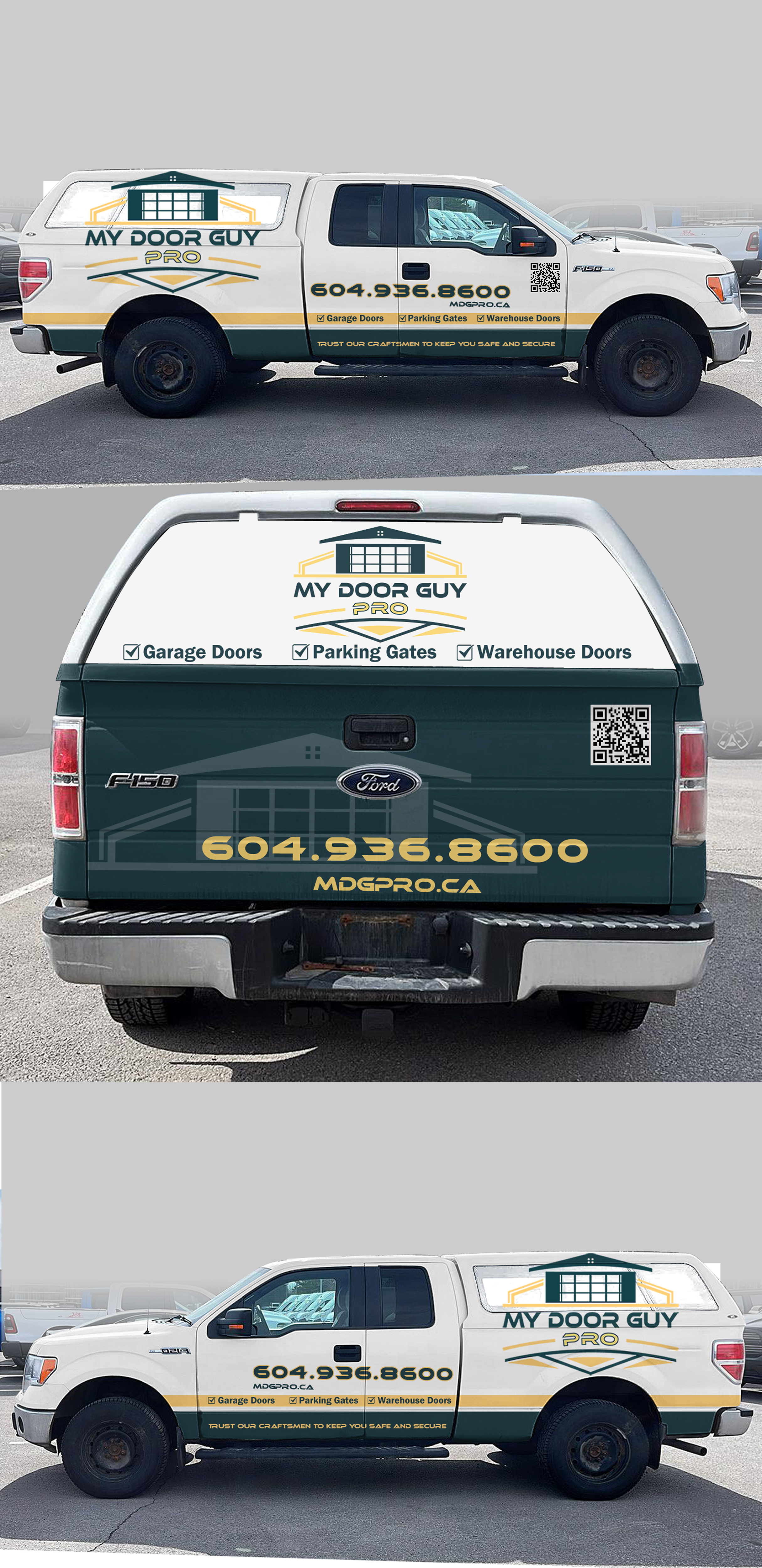 Car Wrap Design by Yayan gesuter for My Door Guy Pro Ltd. | Design #35232824