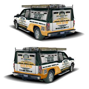 Car Wrap Design by websmartusa for My Door Guy Pro Ltd. | Design: #35238242