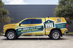 Car Wrap Design by kikodelena for My Door Guy Pro Ltd. | Design: #35257007