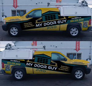 Car Wrap Design by Wrapcia for My Door Guy Pro Ltd. | Design: #35219463