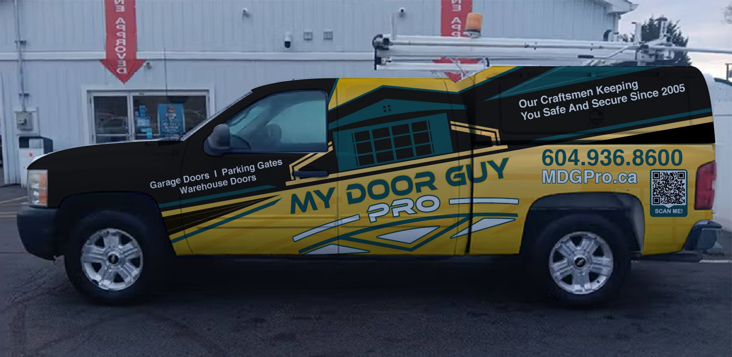 Diseño de Rotulación de Vehículo por Wrapcia para My Door Guy Pro Ltd. | Diseño #35222884