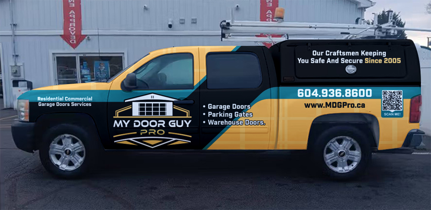 Diseño de Rotulación de Vehículo por Wrapcia para My Door Guy Pro Ltd. | Diseño #35236903