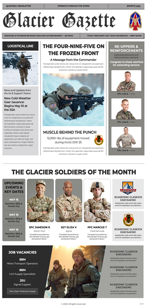 Newsletter Design by pb