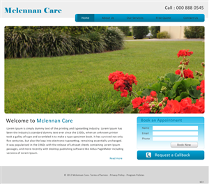 Web Design par pb pour ce projet | Design : #763305