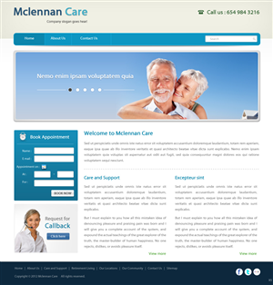 Web Design par pb pour ce projet | Design : #822457