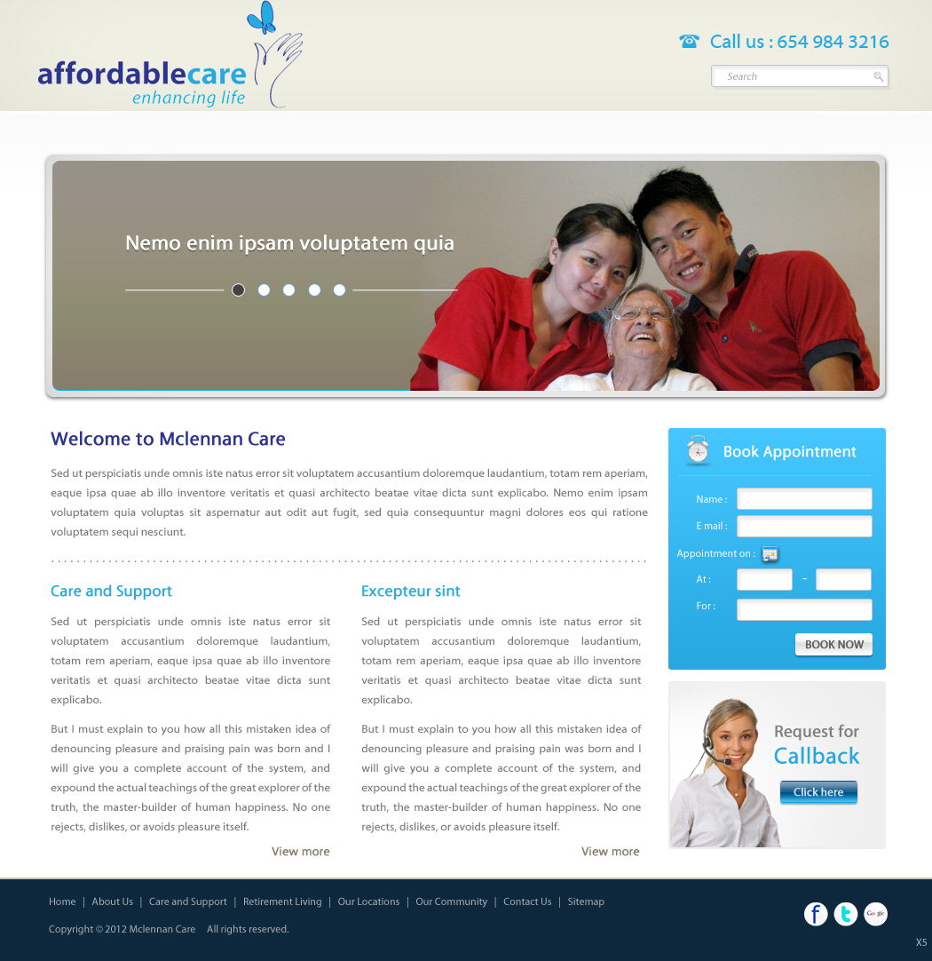 Web Design par pb pour ce projet | Design : #834283