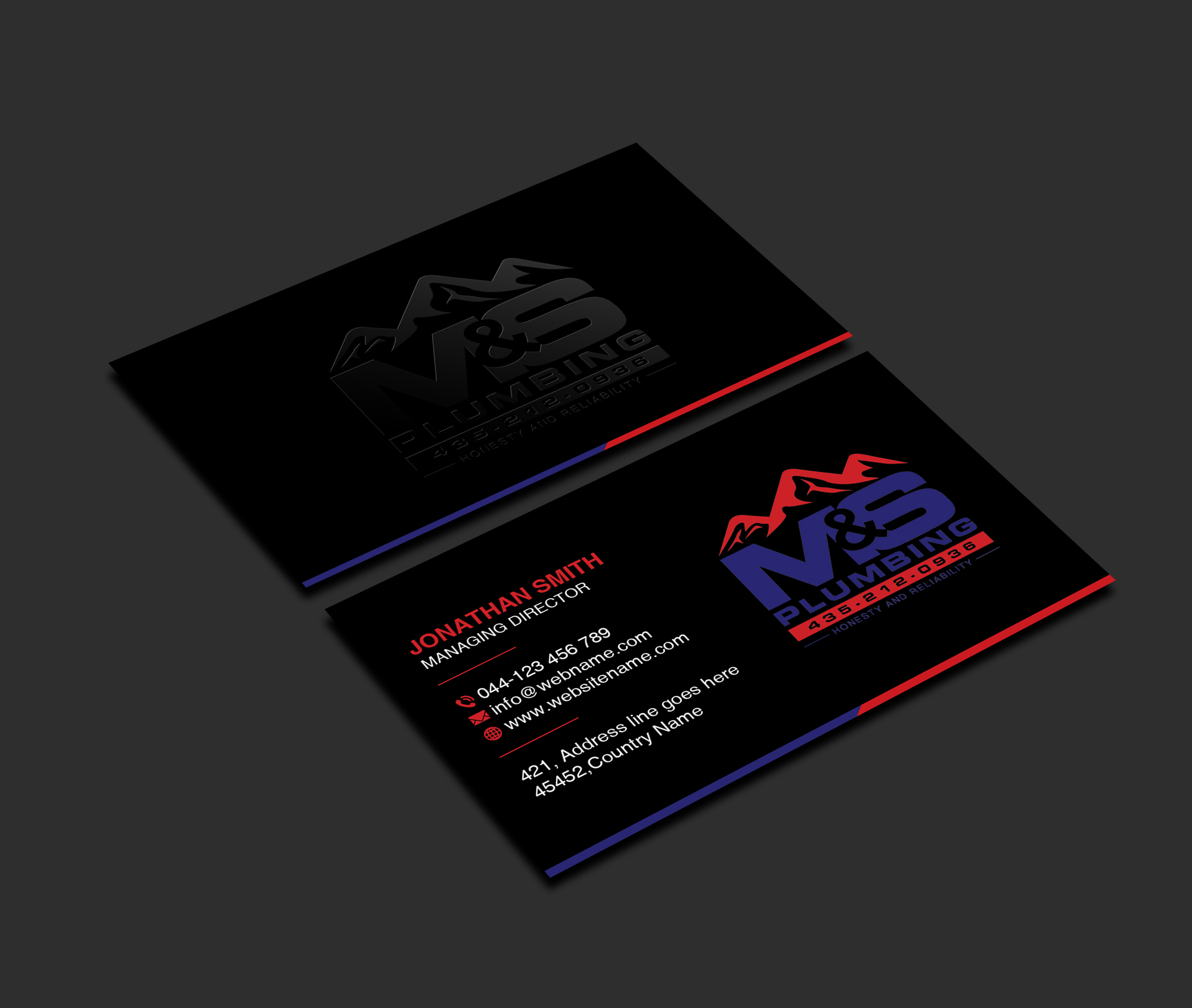 Business Card Design by Creations Box 2015 for this project | Design #35224726