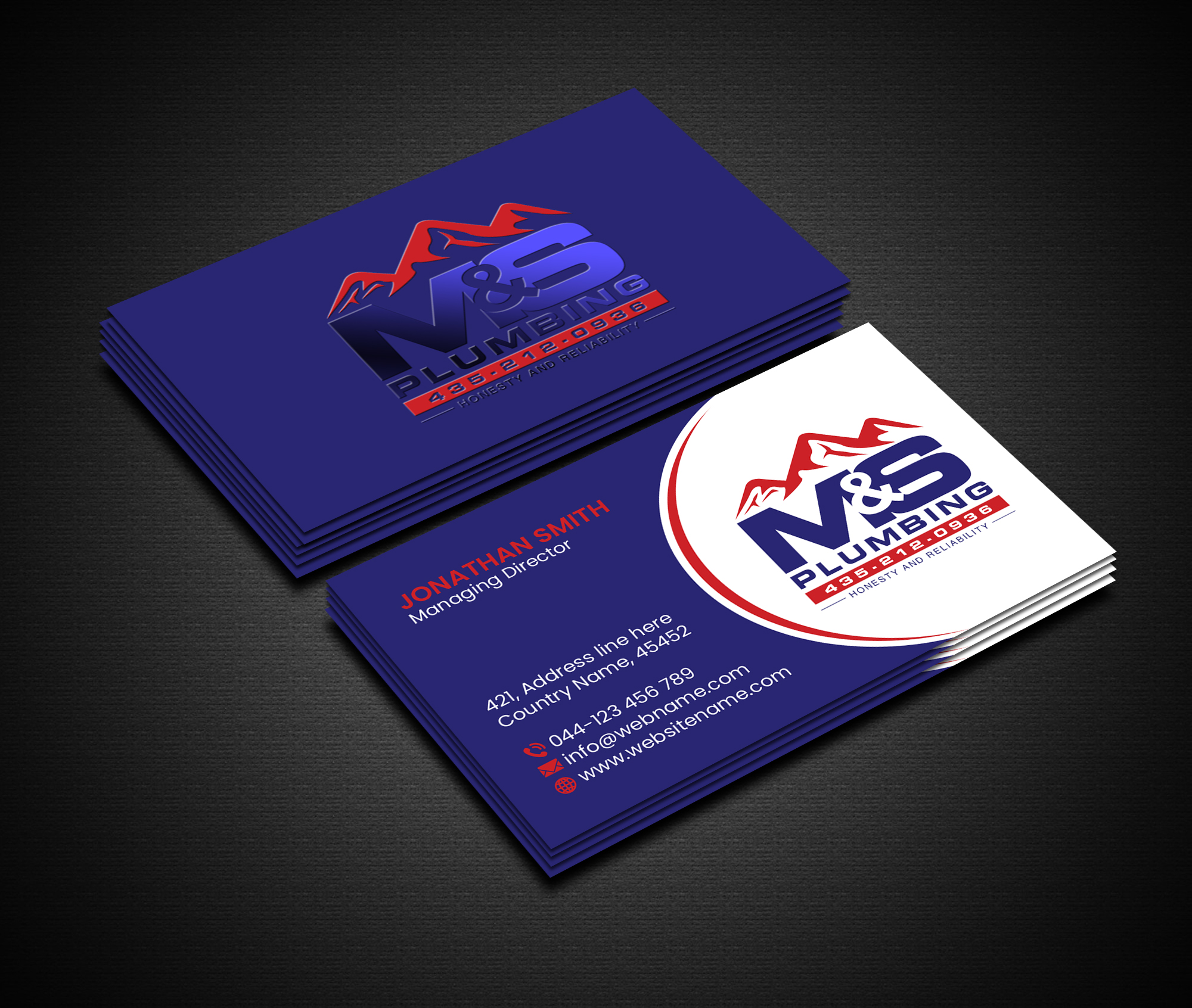 Business Card Design by Creations Box 2015 for this project | Design #35224727