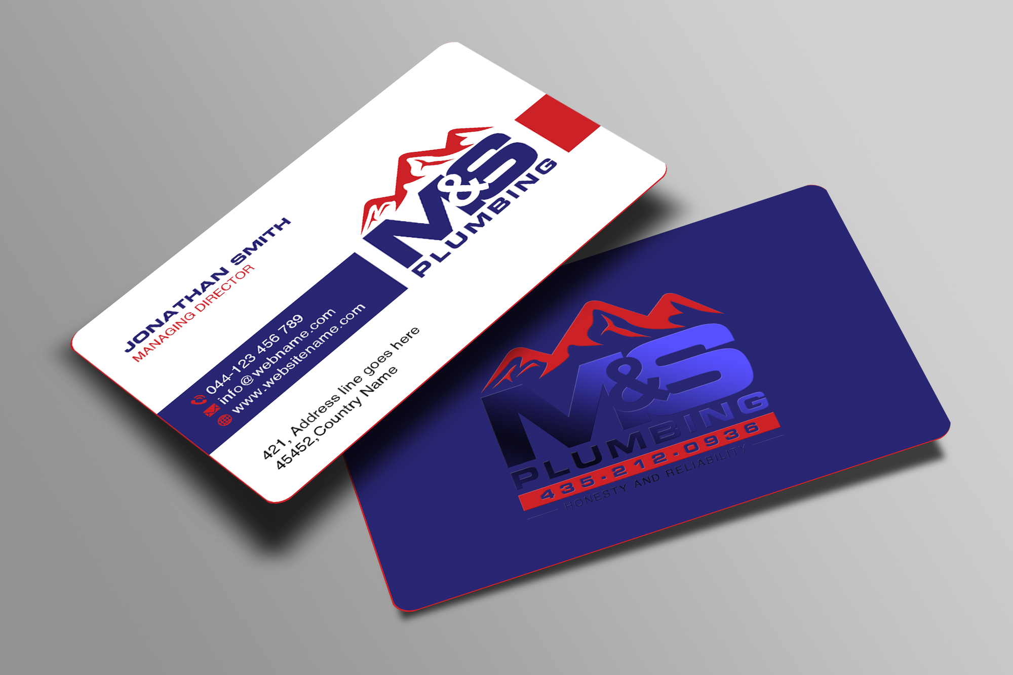 Business Card Design by Creations Box 2015 for this project | Design #35224752