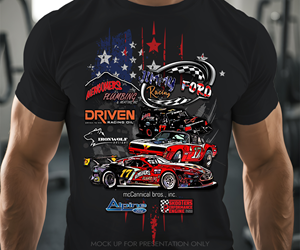 2025 Jimmy Ford racing t-shirt design