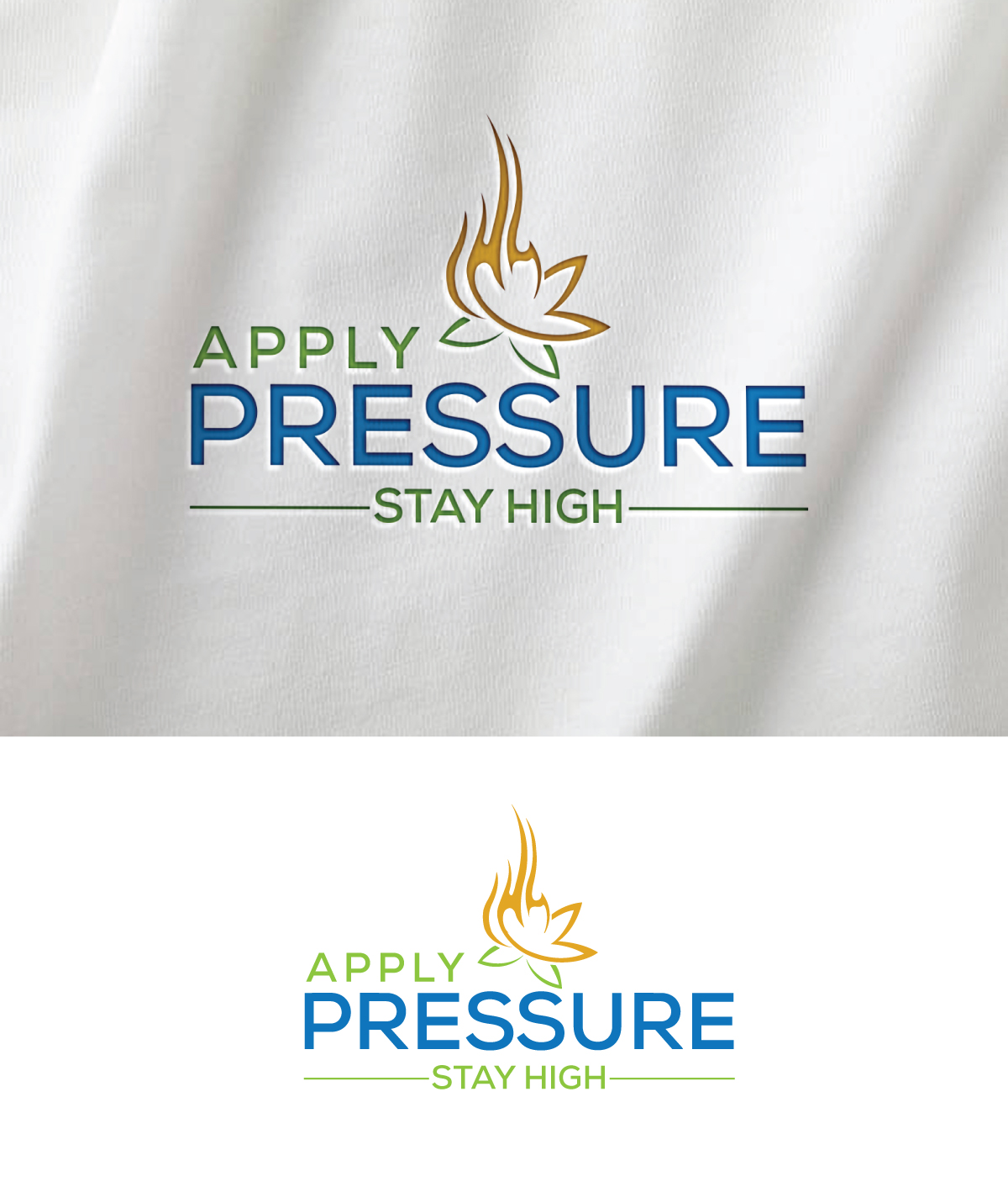 Logo Design by Om Namah Shivay for Pressure Farms | Design #35226873
