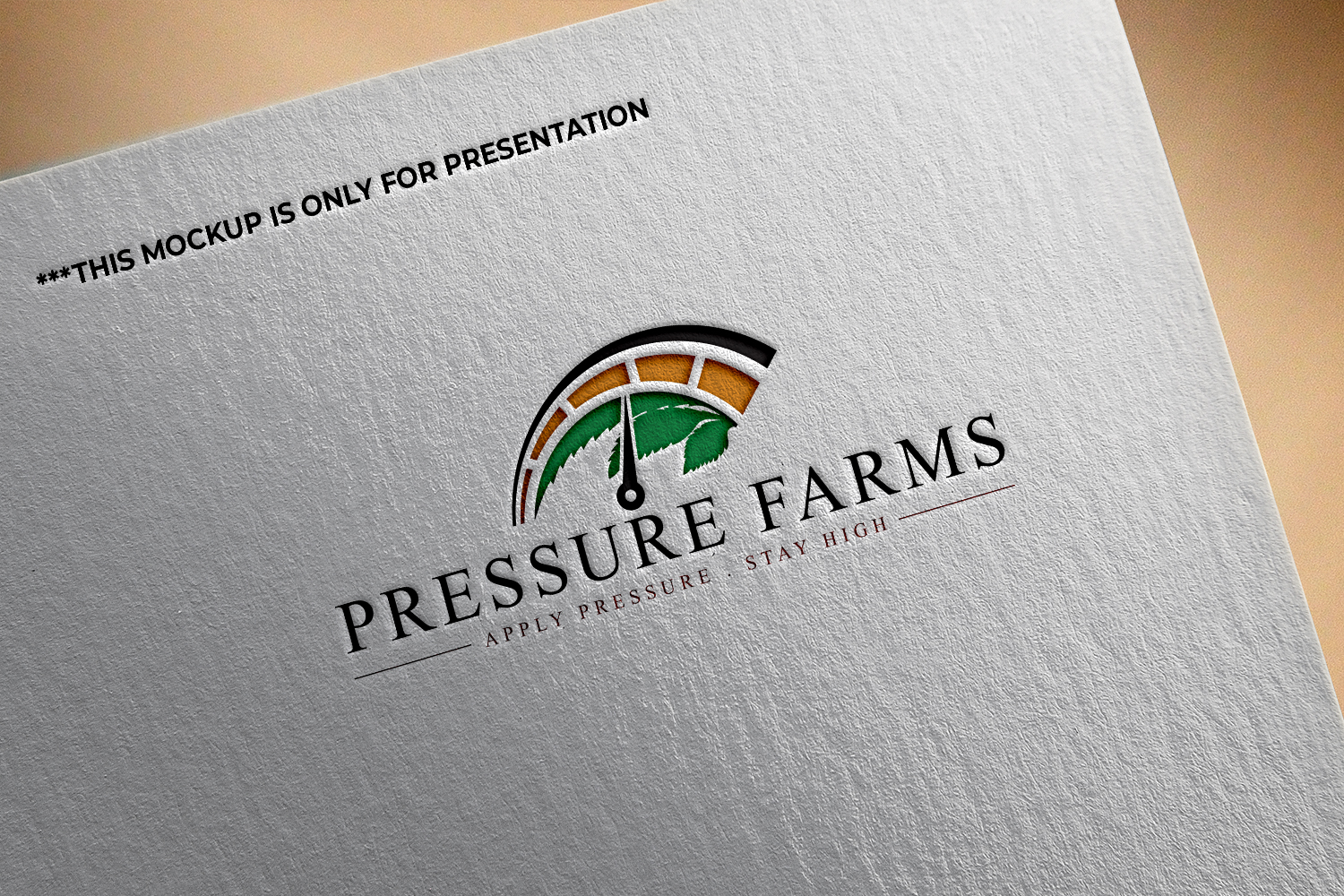 Diseño de Logo por Widi Nalendra para Pressure Farms | Diseño #35227046