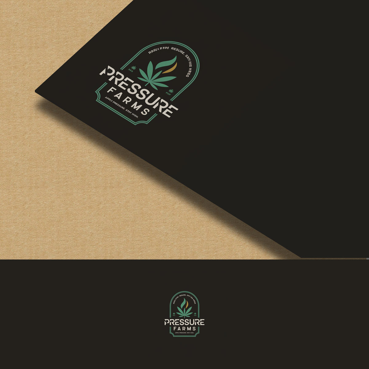 Diseño de Logo por mekail para Pressure Farms | Diseño #35224515