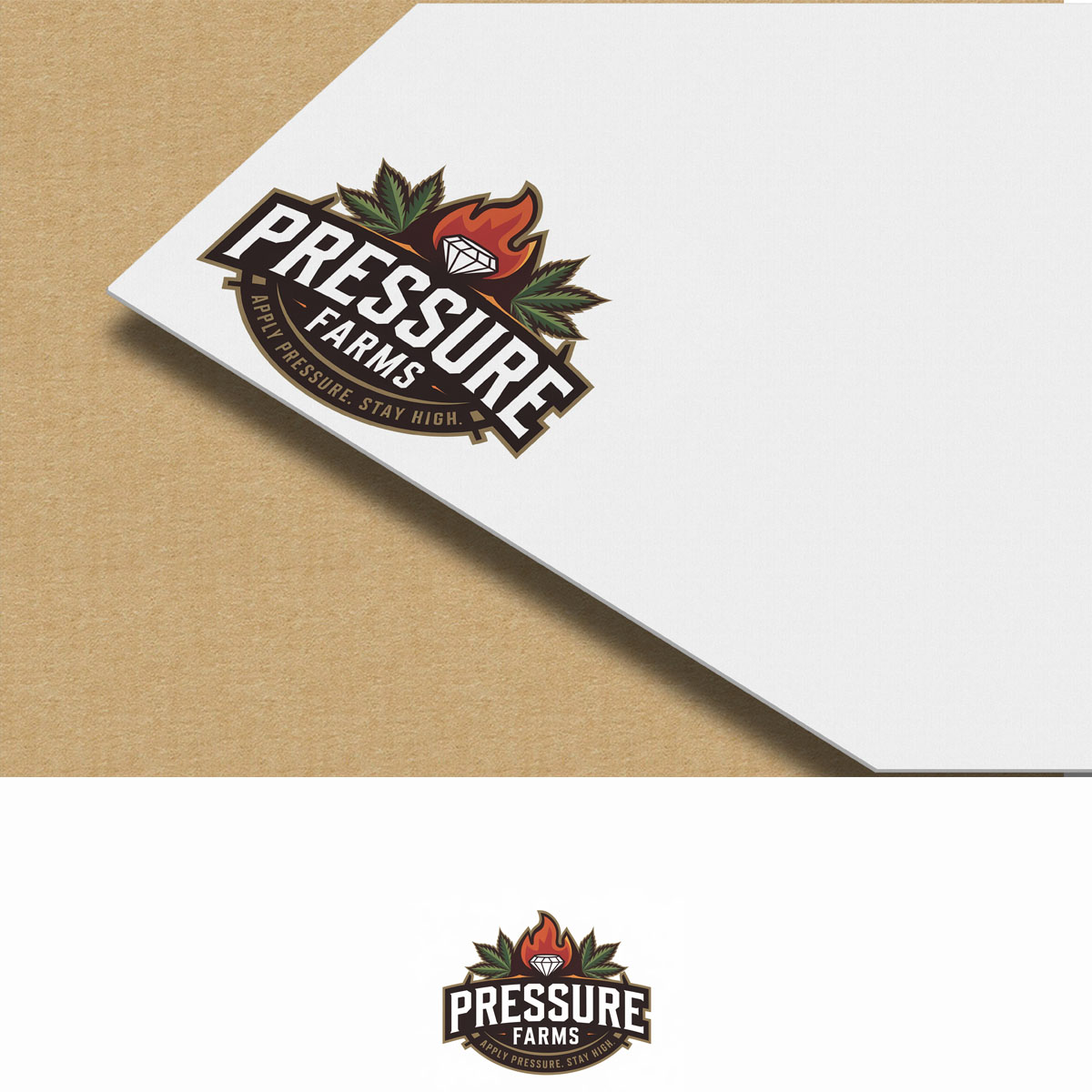 Diseño de Logo por mekail para Pressure Farms | Diseño #35224517