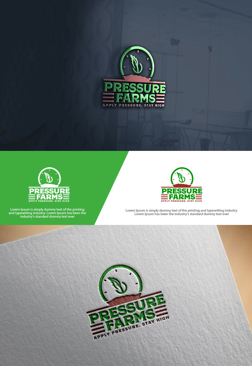 Design de Logo par sulemani  creation pour Pressure Farms | Design #35226891