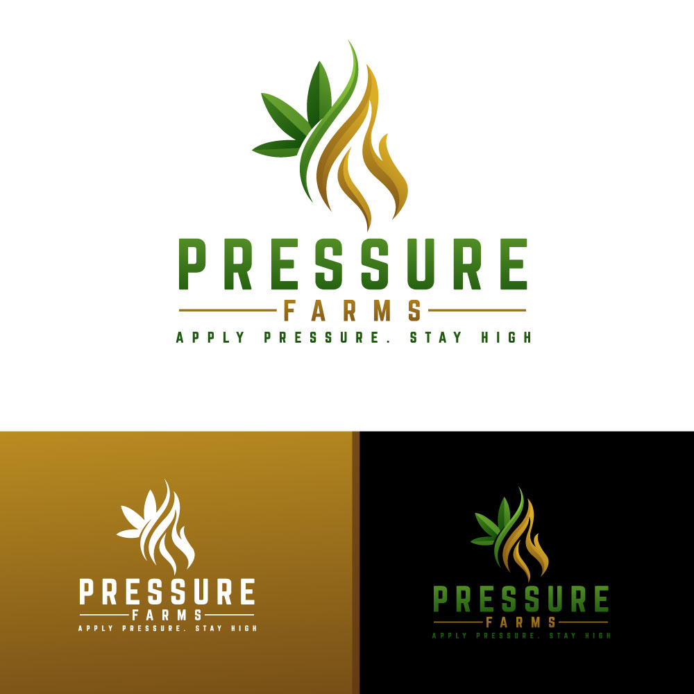 Diseño de Logo por Krold IT Solutions para Pressure Farms | Diseño #35223003