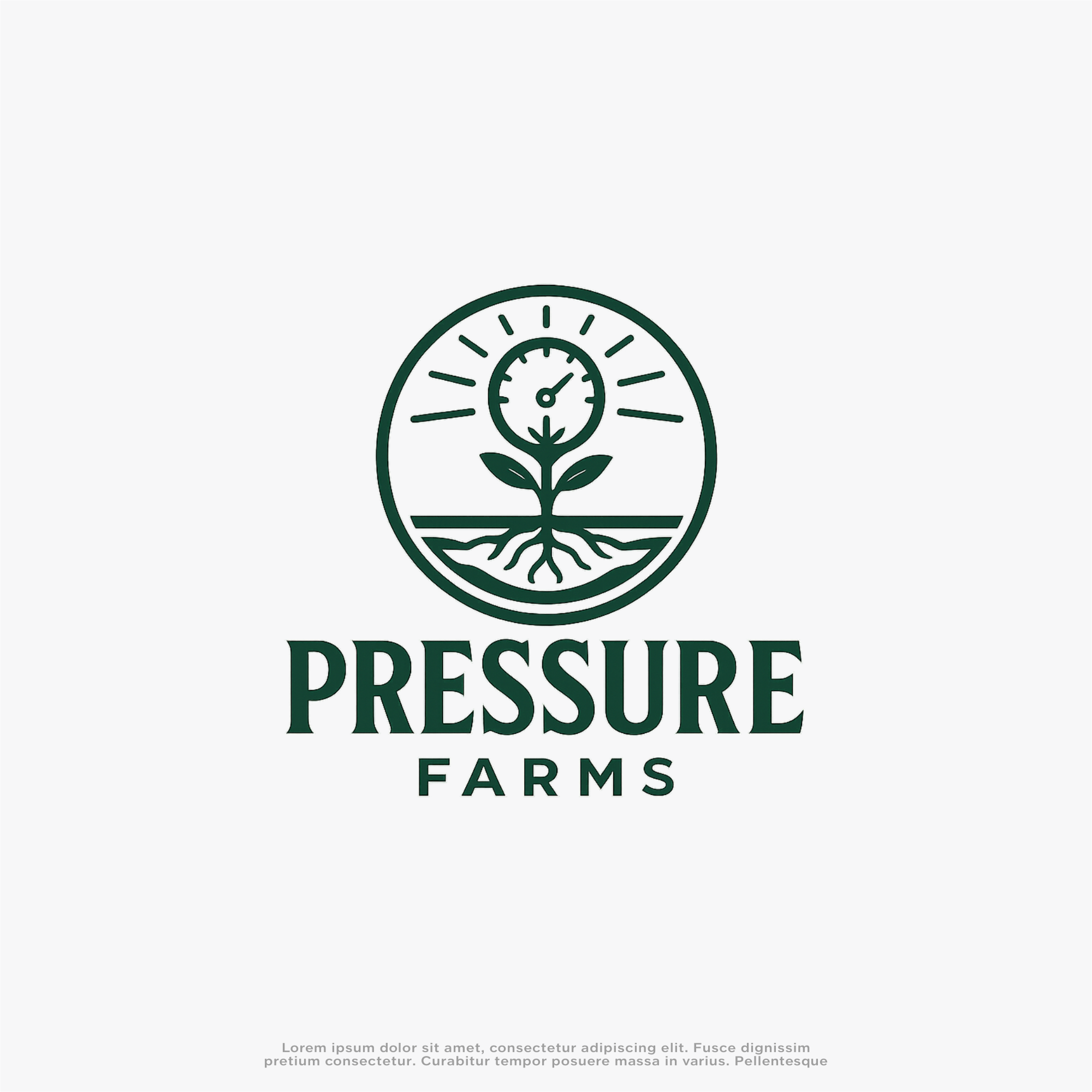 Logo Design by win it for Pressure Farms | Design #35232566