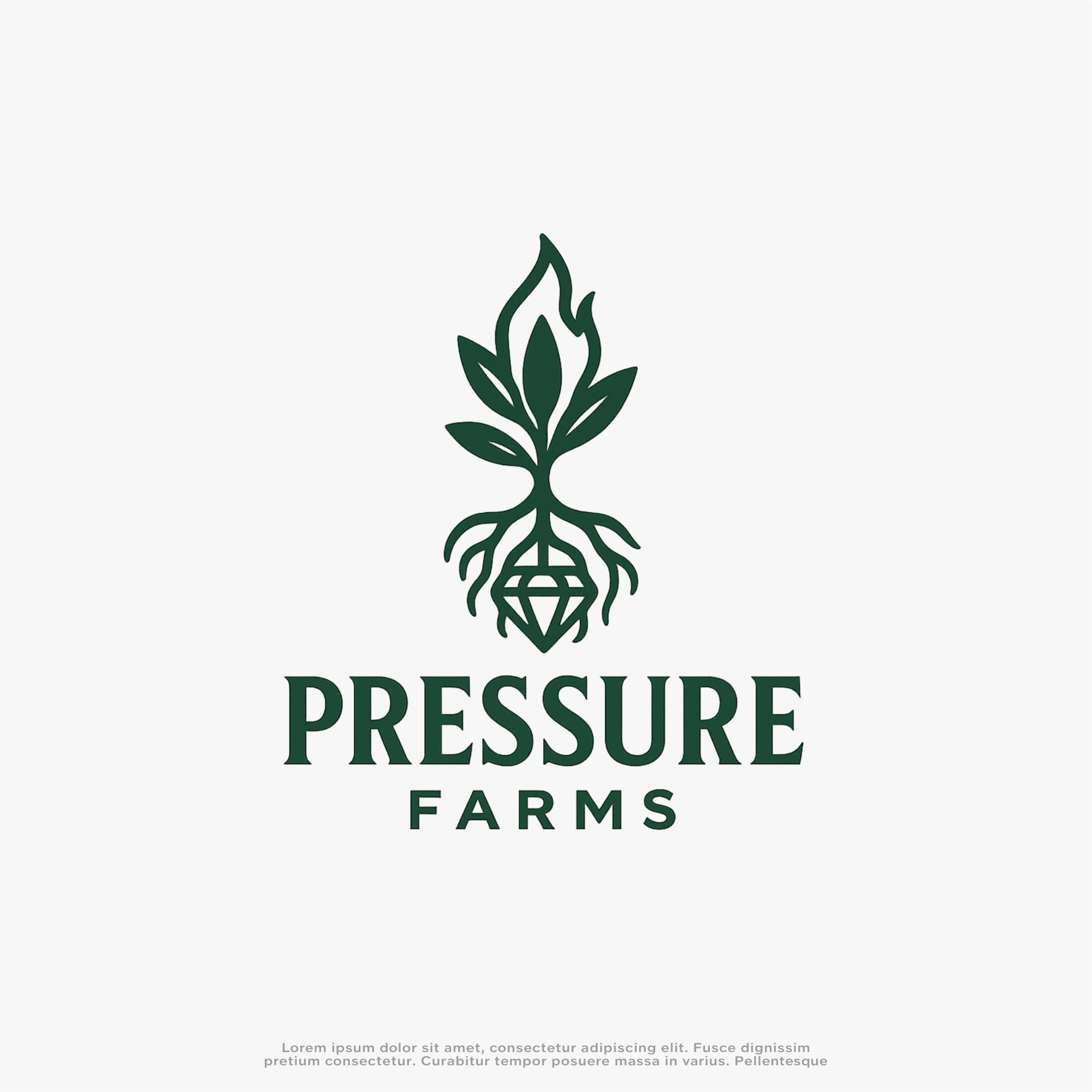 Logo Design by win it for Pressure Farms | Design #35232567