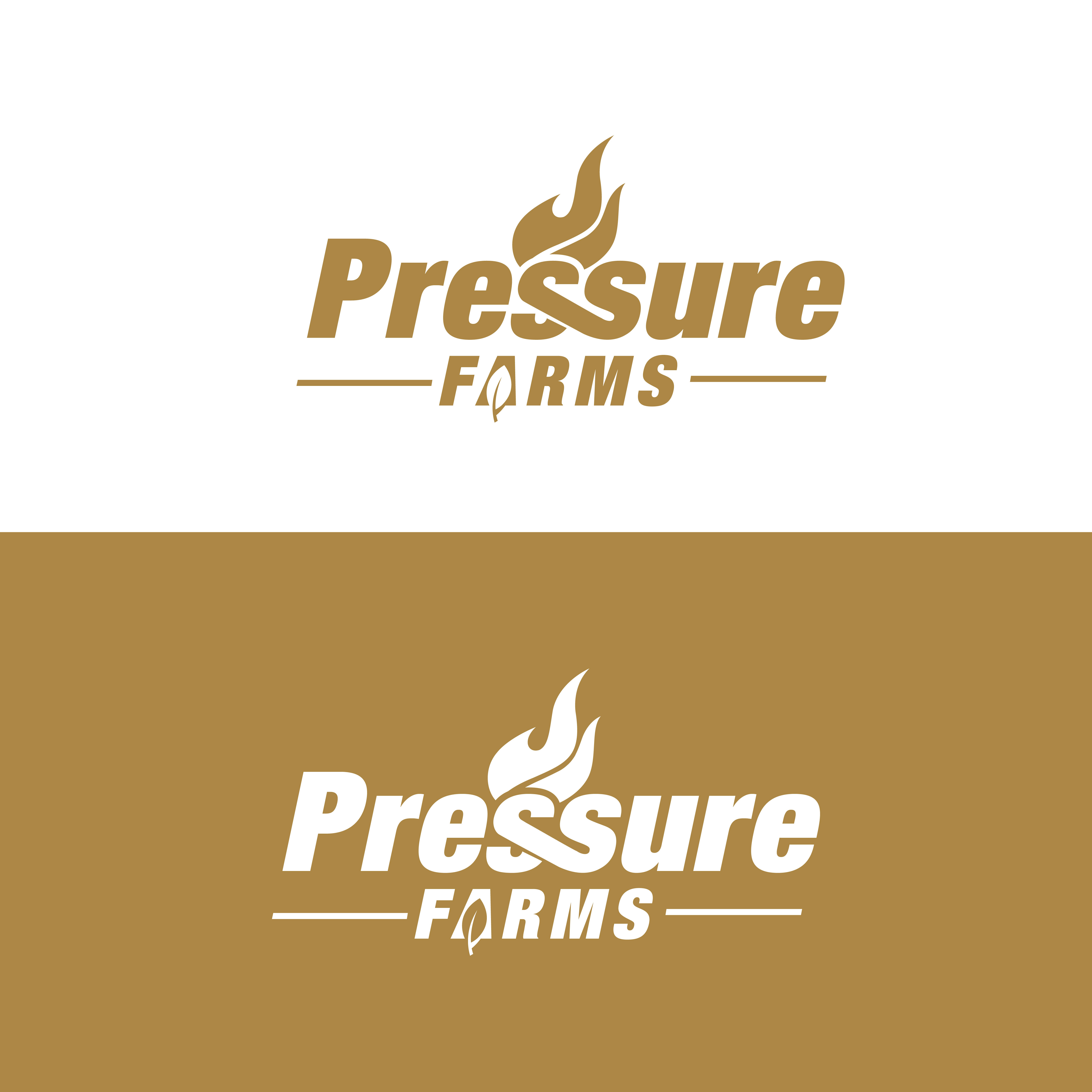 Diseño de Logo por Dhimant Maloo para Pressure Farms | Diseño #35225522