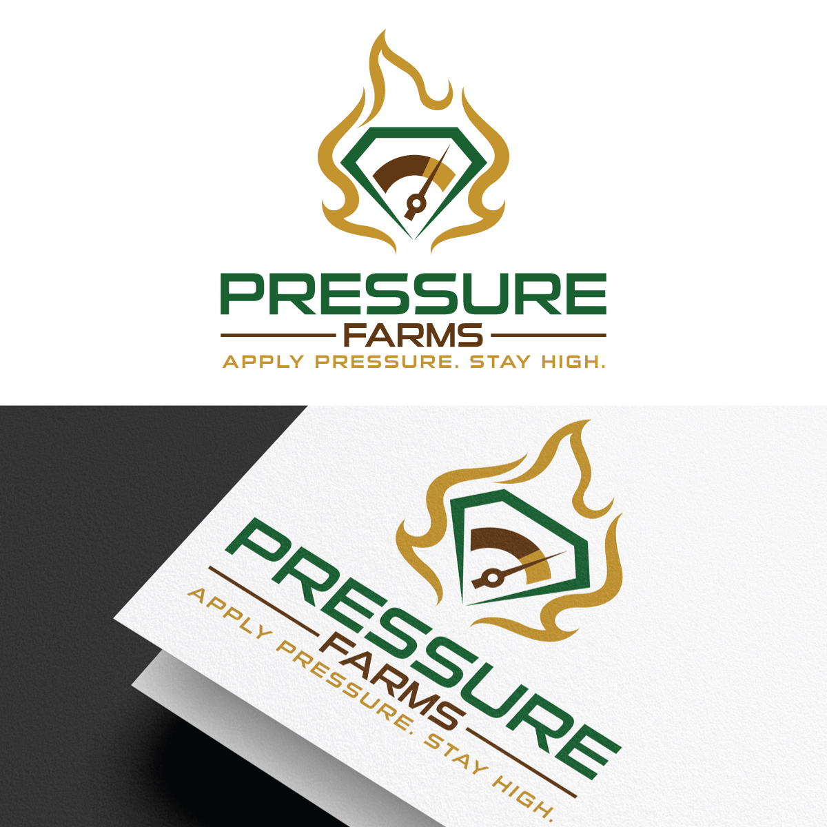 Logo Design by riya.mitra07j for Pressure Farms | Design #35223875