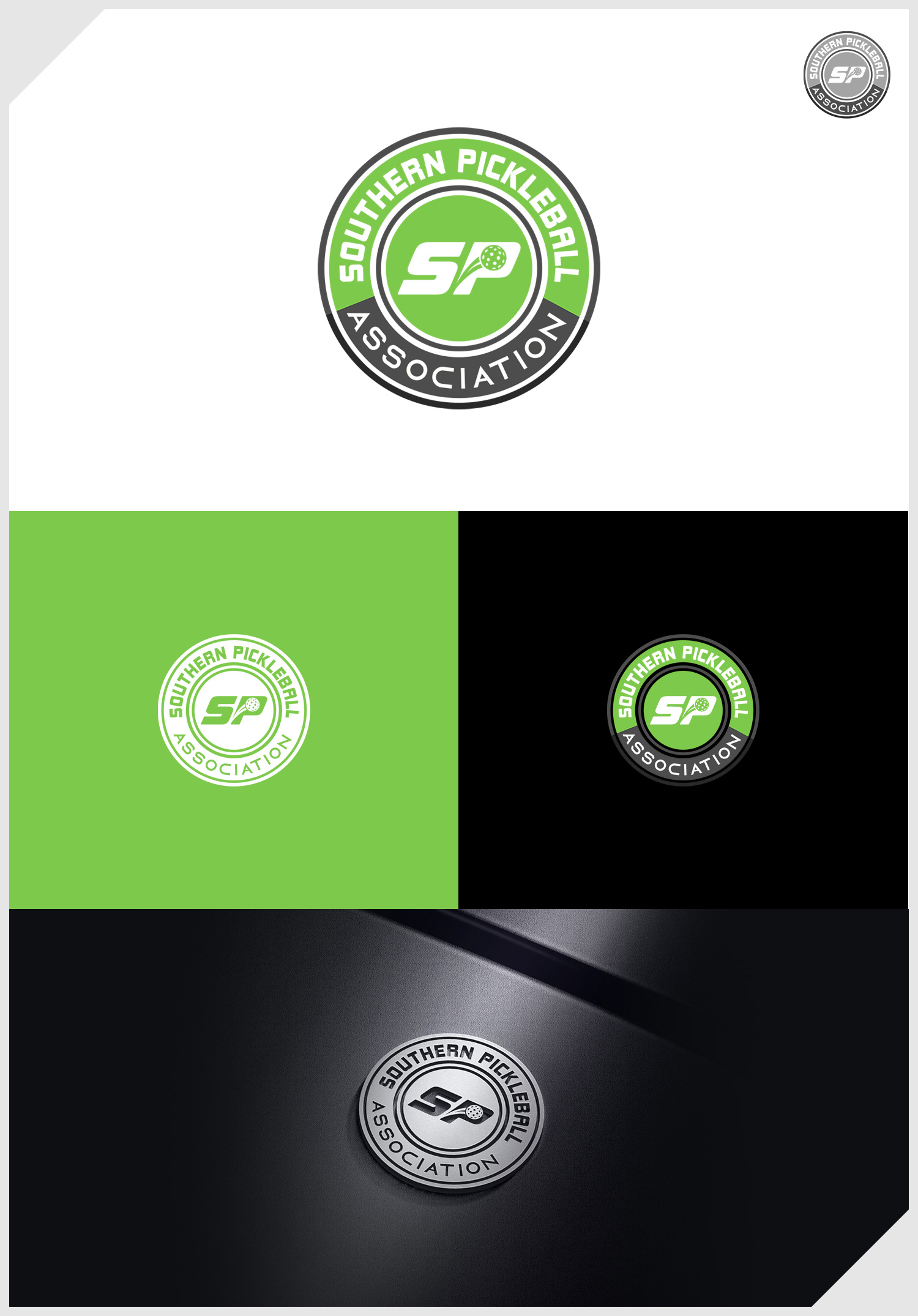 Logo-Design von IDesign1606 für Southern Pickleball Association | Design #35232837