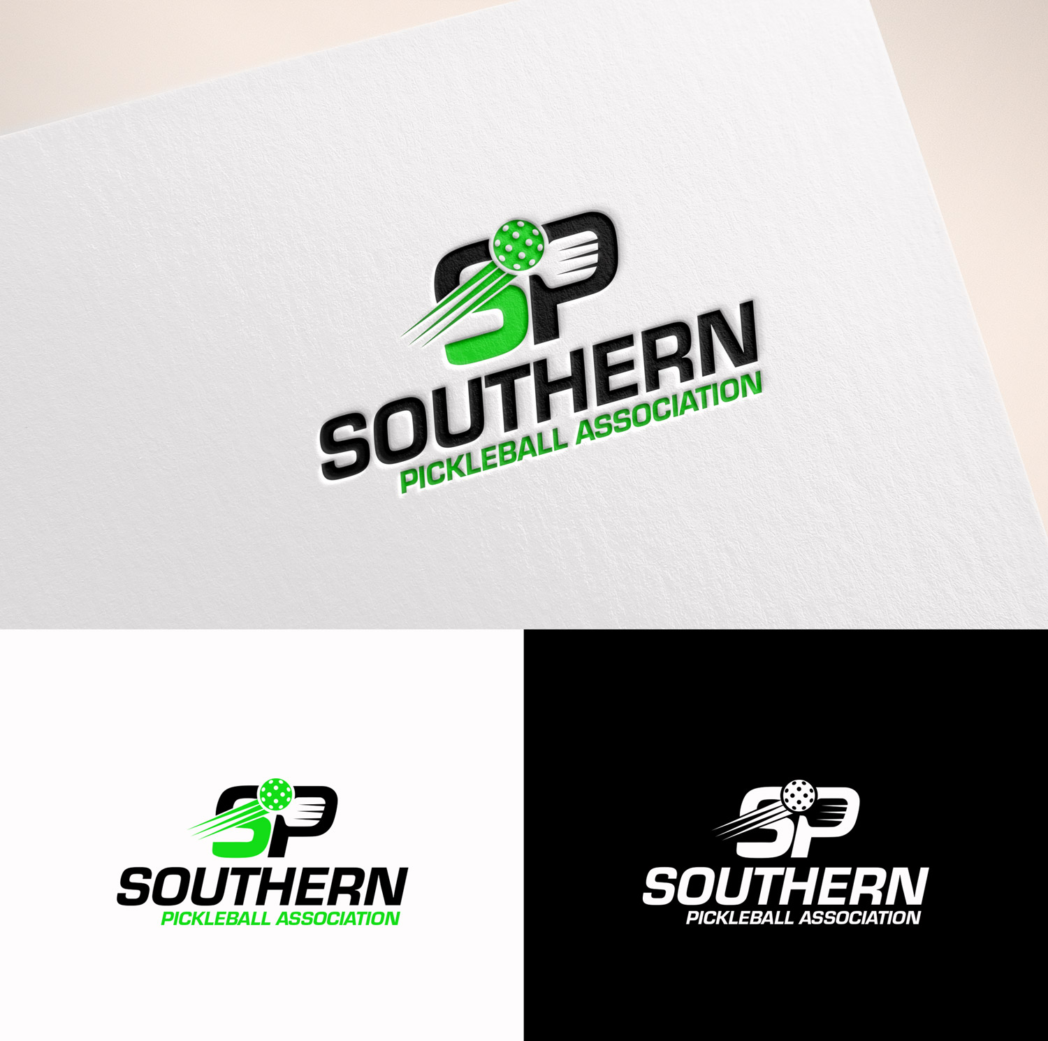 Logo Design by M Art & Design for Southern Pickleball Association | Design #35226179