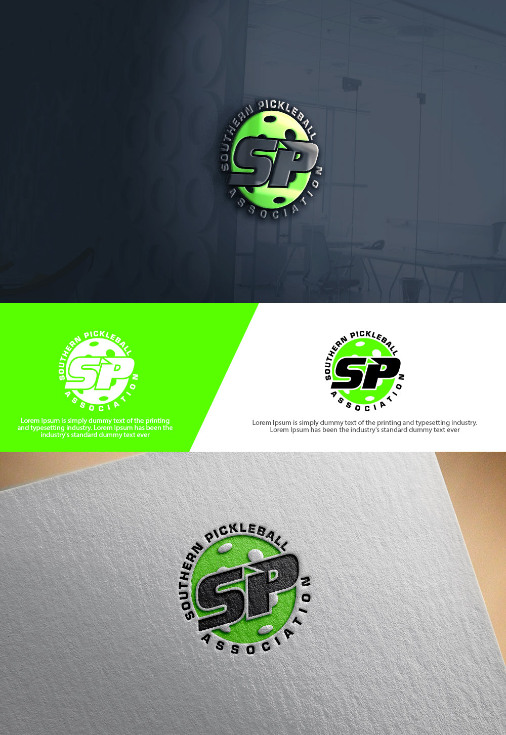 Logo-Design von sulemani  creation für Southern Pickleball Association | Design #35226831