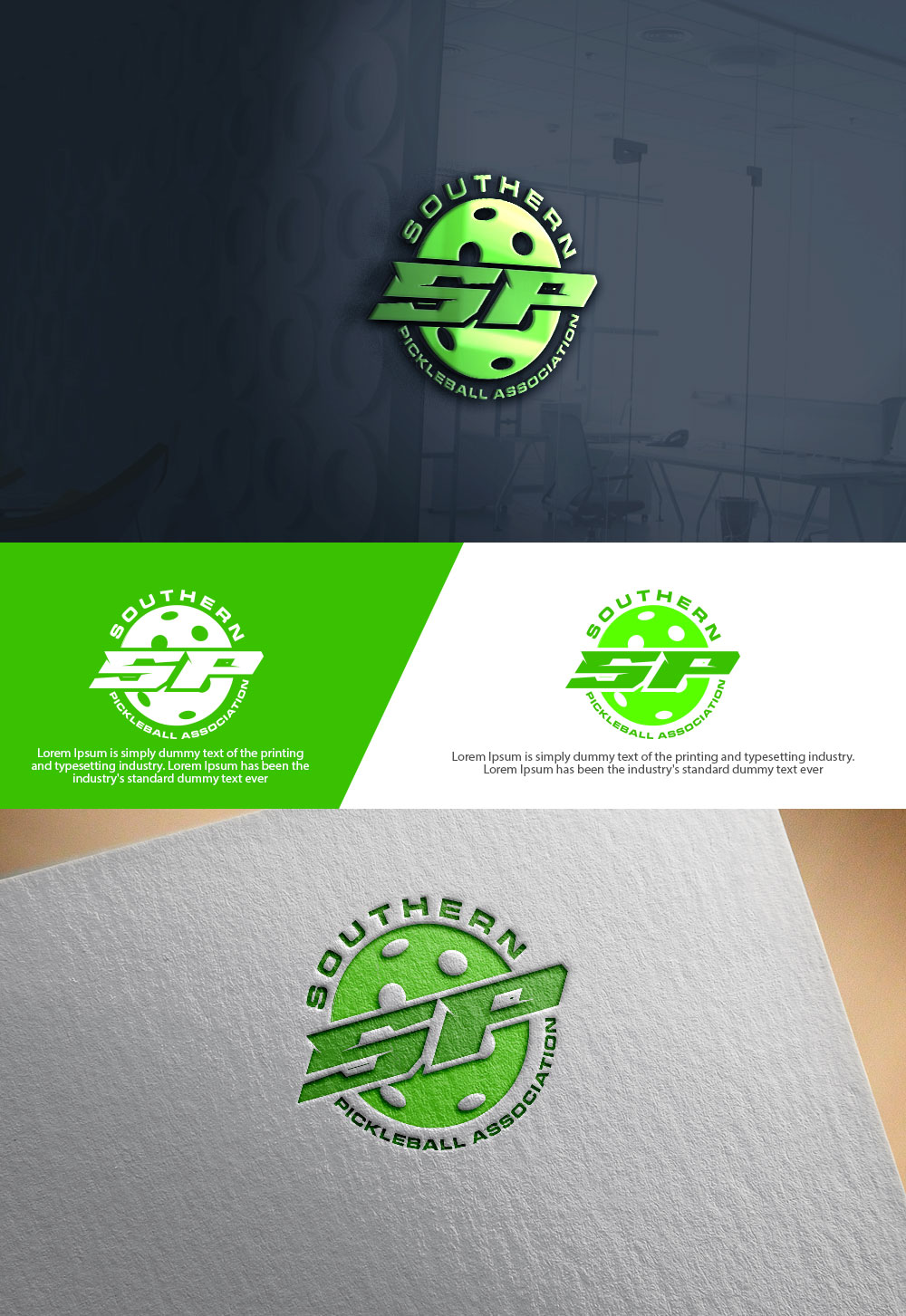 Diseño de Logo por sulemani  creation para Southern Pickleball Association | Diseño #35226832