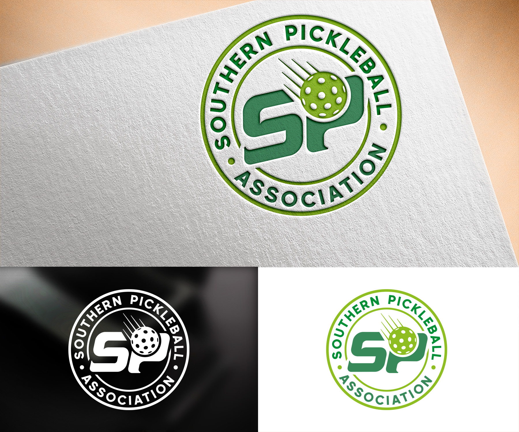 Logo Design by Vishak vasu for Southern Pickleball Association | Design #35262803