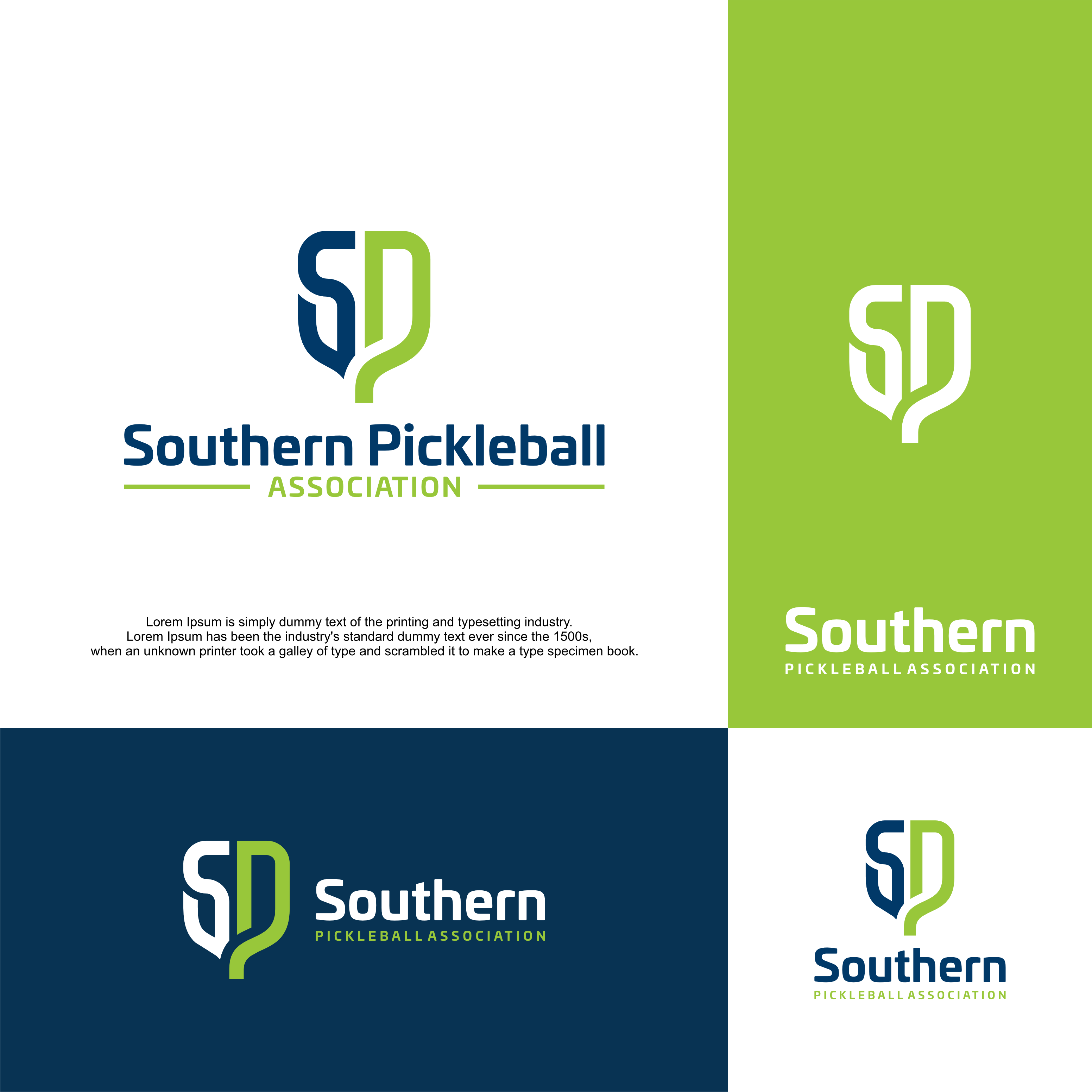 Logo Design by ander sky dc for Southern Pickleball Association | Design #35261042
