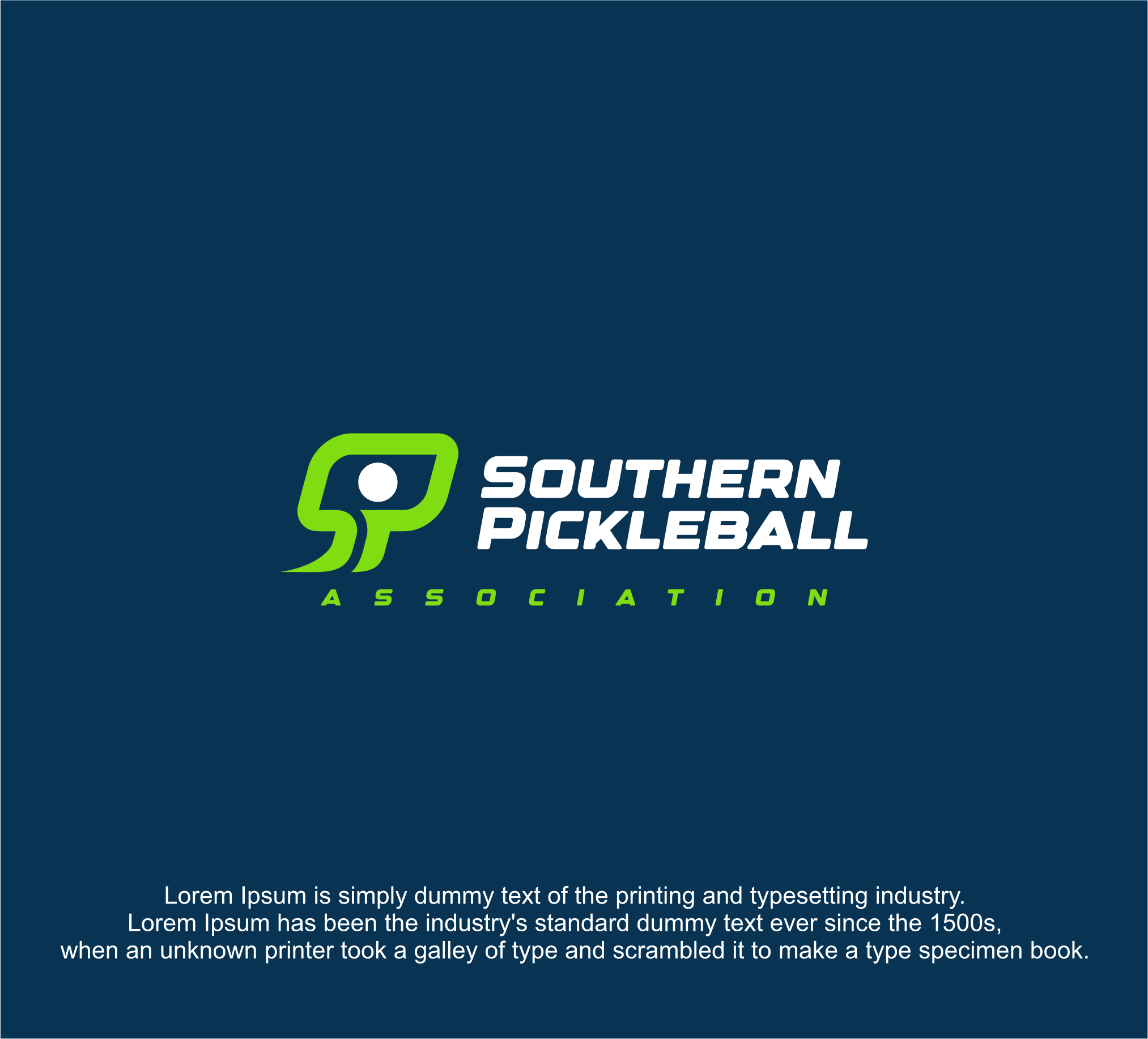 Logo-Design von ander sky dc für Southern Pickleball Association | Design #35269365