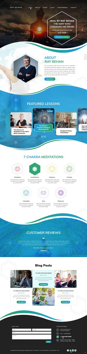 Web Design by pb for Think and Grow Eduacation | Design: #35233396