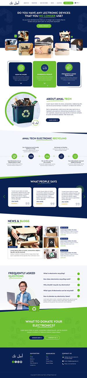 Web Design by Blue Sparrow for this project | Design: #35237206