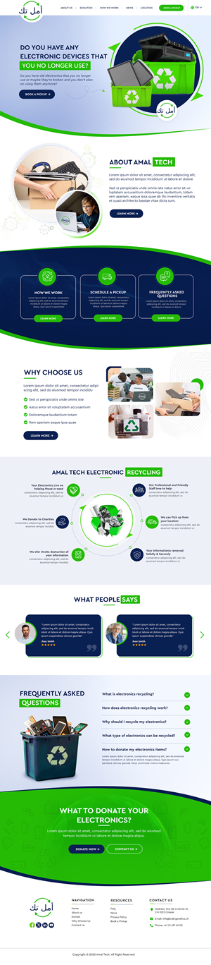 Web Design by Blue Sparrow for this project | Design: #35237207