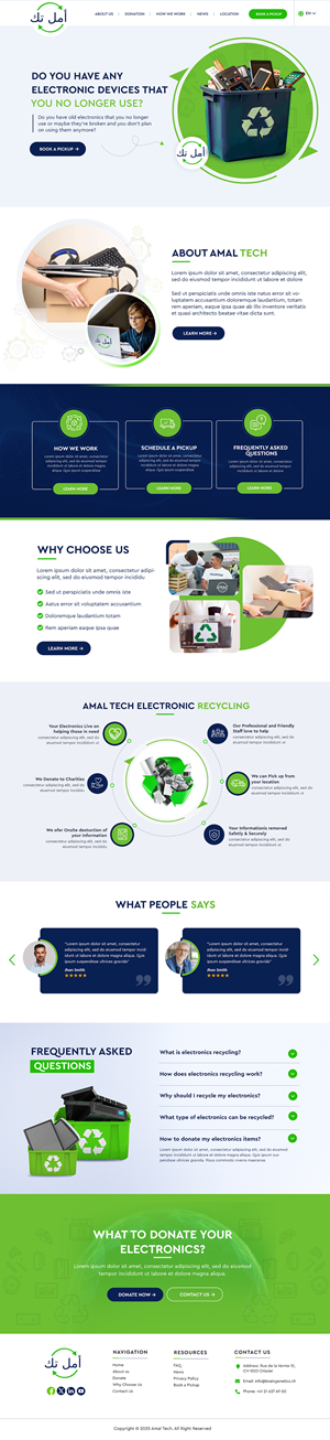 Web Design by Blue Sparrow for this project | Design: #35237208
