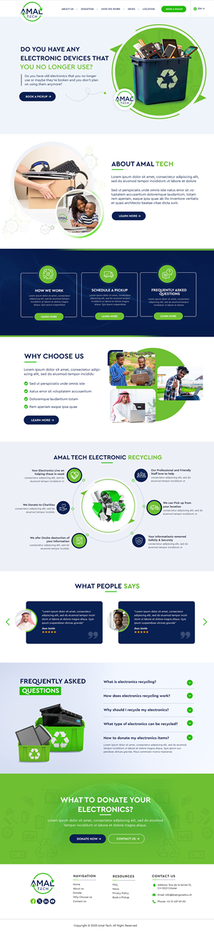 Web Design by Blue Sparrow for this project | Design: #35242286