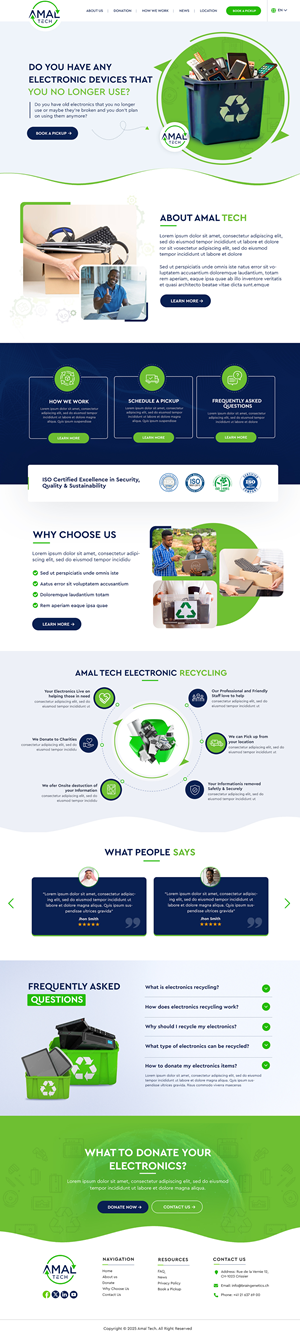 Web Design by Blue Sparrow for this project | Design: #35242289