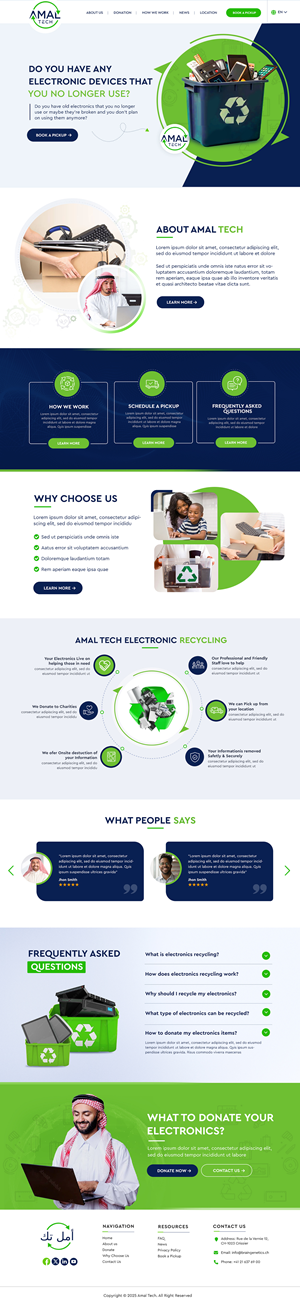 Web Design by Blue Sparrow for this project | Design: #35242298