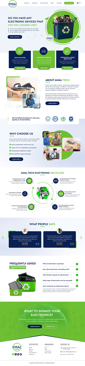 Web Design by Blue Sparrow for this project | Design: #35242341