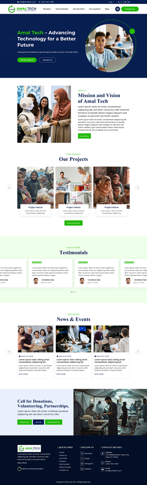 Web Design by Sbss for this project | Design: #35238717