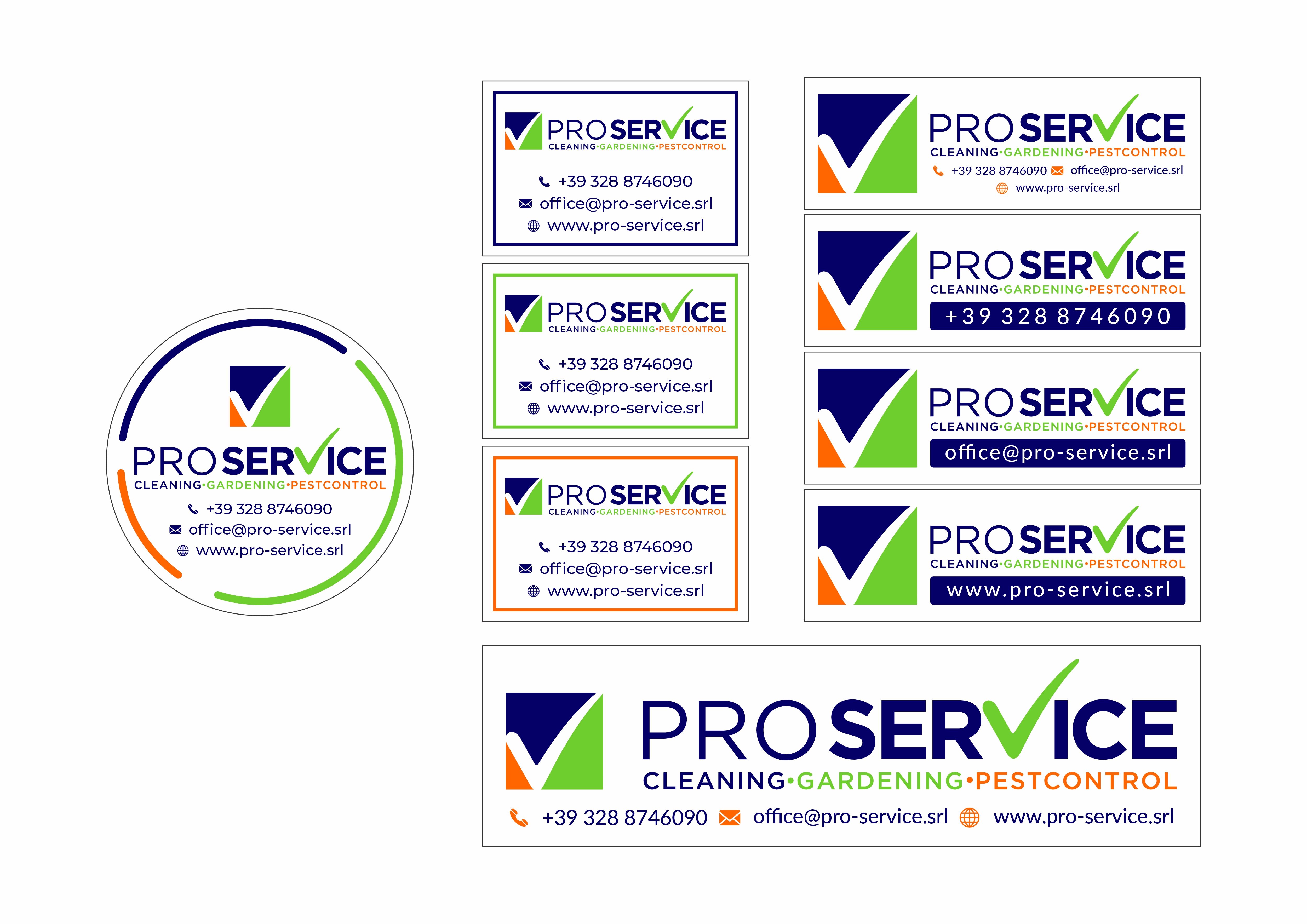 Sticker Design by Shahantastic for ProService | Design #35236494