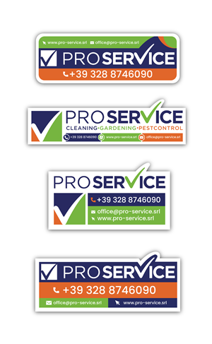 Aufkleber-Design von saurov für ProService | Design: #35231716