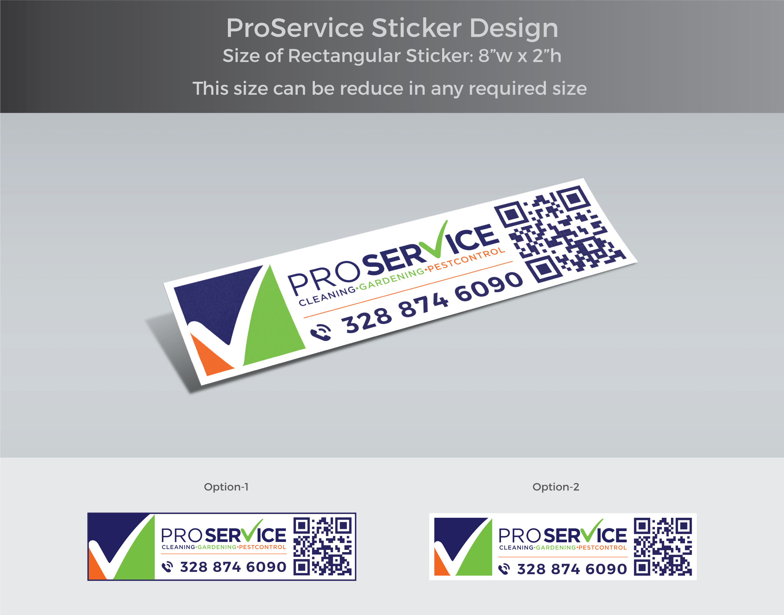 Sticker Design by Impressive Designs for ProService | Design #35246512