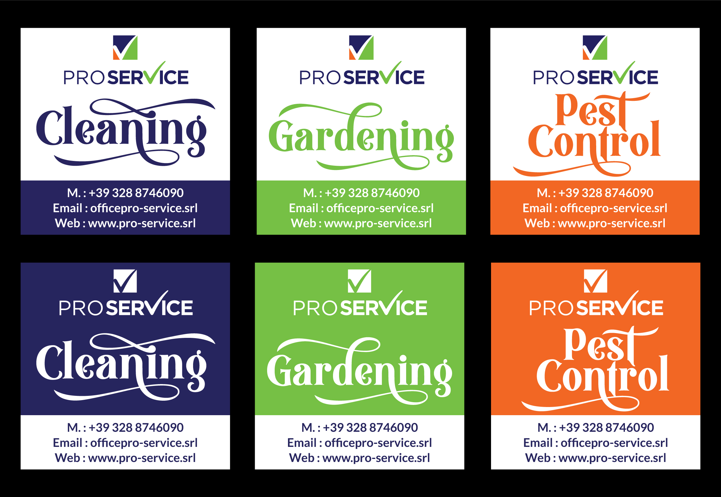 Sticker Design by I P Design for ProService | Design #35252860